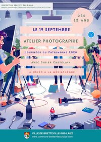 Atelier photographie à Bretteville-sur-Laize
