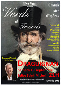 Concert - Verdi & friends à Draguignan
