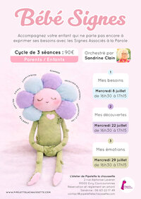 Bébé Signes Les mercredis à Évry-Courcouronnes