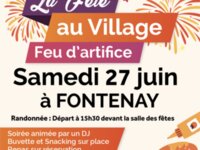 Fête au village à Fontenay
