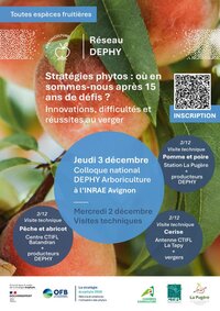 Colloque national DEPHY Arboriculture à Avignon