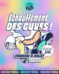 Échauffement des Cuves à Louvres