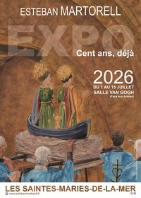Exposition des oeuvres d'ESTEBAN à Saintes-Maries-de-la-Mer