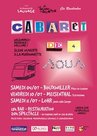 Vendredis de l'été | Cabaret de Quat'sous à Bouxwiller