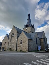 Église Notre Dame de l'Assomption du 15e siècle inscrite MH à Brecé