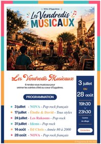 Les vendredis musicaux à Eyguières