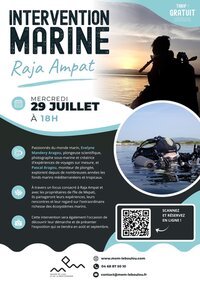 INTERVENTION MARINE - RAJA AMPAT à Le Boulou