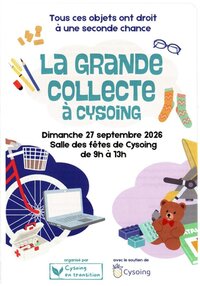 La grande collecte à Cysoing à Cysoing