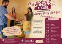 Apéros accueil  - Destination Valençay Berry Val de Loire à Chabris