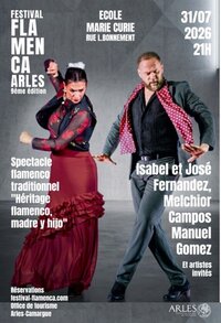 Spectacle  "Héritage flamenco madre y hijo" à Arles