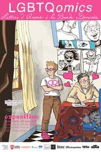 Visite flash de l'exposition "LGBTQomics" à Angoulême