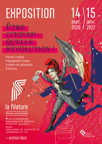 Visite guidée de la Filature et de l'exposition "Être citoyen, quelle révolution à Épinal