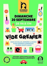 Vide grenier à Oloron-Sainte-Marie