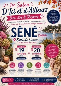 1er salon shopping et bien-être d'ici et d'ailleurs de Séné 56 à Séné
