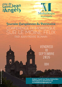 Conférence | Le moine Félix à Saint-Jean-d'Angély