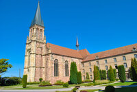 Visite de l'abbaye d'Autrey et de ses jardins à Autrey