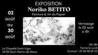 Exposition de l'artiste japonaise Noriko Betito à la Chapelle Saint-Vigor à Saint-Martin-de-Mieux