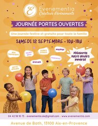 Journée Portes Ouvertes  - Evenementia à Aix-en-Provence