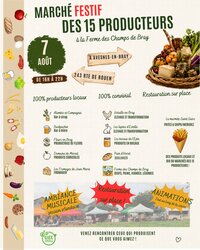 Marché des 15 producteurs à Avesnes-en-Bray