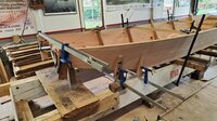 Visite d'un atelier de fabrication de barques et bateaux en bois à Belleville-sur-Loire