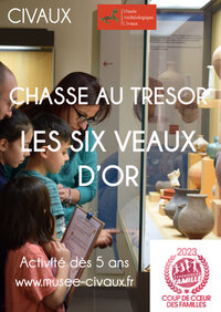 Chasse au trésor « Les 6 veaux d’or » à Civaux
