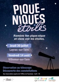 PIQUE-NIQUE ÉTOILÉ à Villemur-sur-Tarn