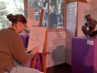 Grand cours de dessin au musée à Mont-de-Marsan