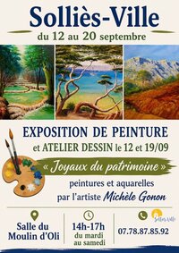 Atelier de dessin + Exposition « Joyaux du patrimoine »