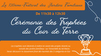 130e Festival des jardins familiaux - Cérémonie des Trophées à Aubervilliers