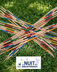 La Nuit des bibliothèques : Jeux géants à Le Taillan-Médoc