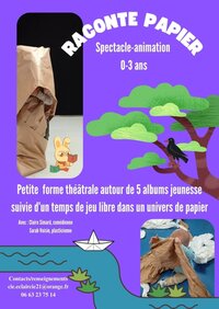 Spectacle « Raconte-papier » à Longvic