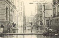 Exposition numérique du service des Archives de la Ville - La crue de 1910 à Cli à Clichy
