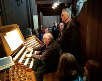 Visites et démonstrations des orgues de la collégiale Saint-Pierre, mini confére à Douai