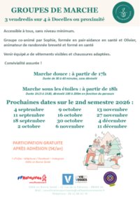 Marche sous les étoiles à Docelles