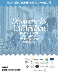 Découverte des vélos à assistance électrique Vélibleu à Châtellerault