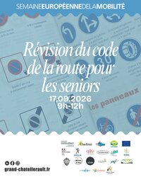 Révision du code de la route pour les seniors à Châtellerault