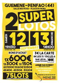SUPER LOTO animé par Robert à Guémené-Penfao