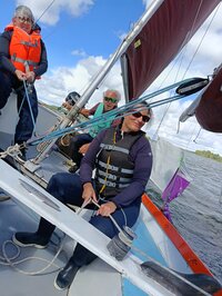 Cours de voile les samedis matins au port de Sucé sur Erdre (dépt 44) à Sucé-sur-Erdre