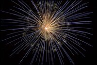 Bal et feux d'artifice à Levet à Levet
