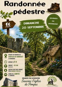 Randonnée pédestre journées du patrimoine à Herbignac