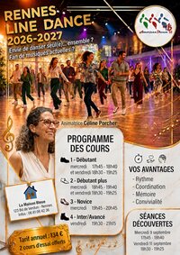 Portes ouvertes : séance d’initiation gratuite à la « Line Dance » à Rennes