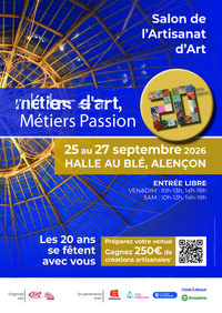 Salon Métiers d’Art, Métiers Passion – 20e édition à Alençon