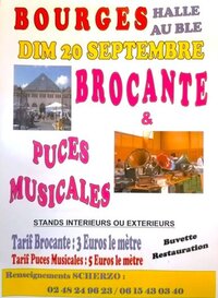 Brocante et Puces Musicales à Bourges