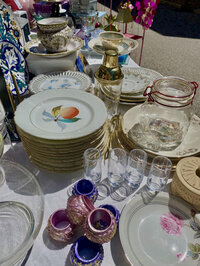 Vide grenier à Bujaleuf