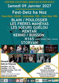 Fest-Deiz ha Noz annuel du CCBO à Orvault