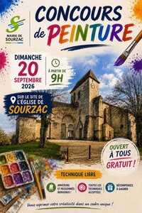 Concours de peinture en plein air à Sourzac