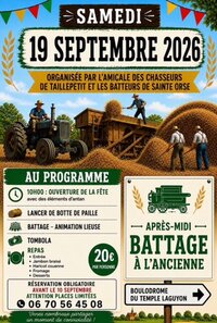 Journée d'Antan à Temple-Laguyon