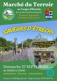 Marché du terroir à Étréchy