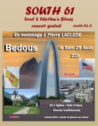 Concerts en hommage à Pierre Laclède à Bedous