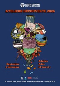 Atelier découverte: Peinture (Centre culturel) à Brive-la-Gaillarde